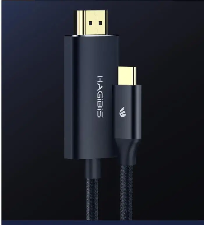 Xiaomi youpin Type-C для HDMI HD экран линия Поддержка 4K * 2K 60Hz передача видео сигнала ТВ