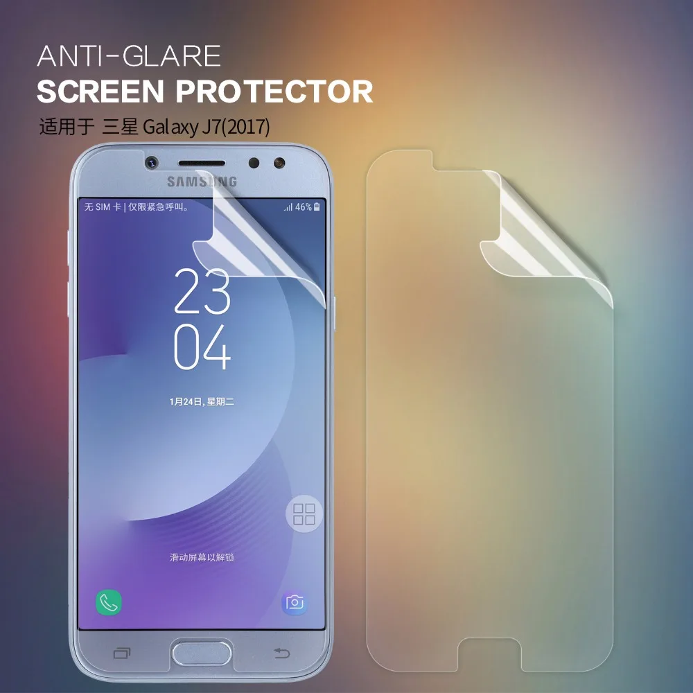 Для Samsung Galaxy J7 2017 Защитная пленка NILLKIN Супер прозрачная защитная против