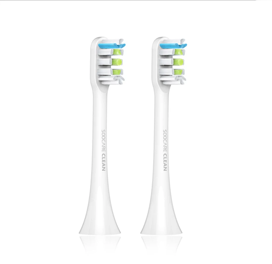 Soocas X3 X1 X5 Soocare Соник электрическая зубная щетка головки для Xiaomi насадка для зубной щетки origianl общий чистый тип головки зубной щетки