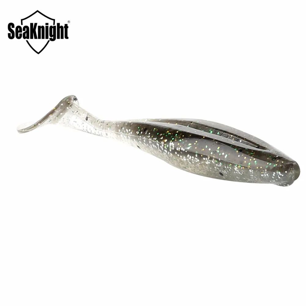 SeaKnight Мягкая приманка SL003 6,2g 3," 89 мм 6 шт. мягкие приманки рыболовные приманки T-хвост рыбы мягкие водные Мячи рыболовные приманки океан рыболовное судно