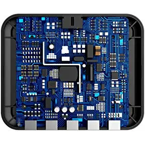 Vogek 5 портов usb зарядная станция с держателем 50 Вт 10A настольное USB зарядное устройство для телефона планшета зарядная док-станция Органайзер Smart