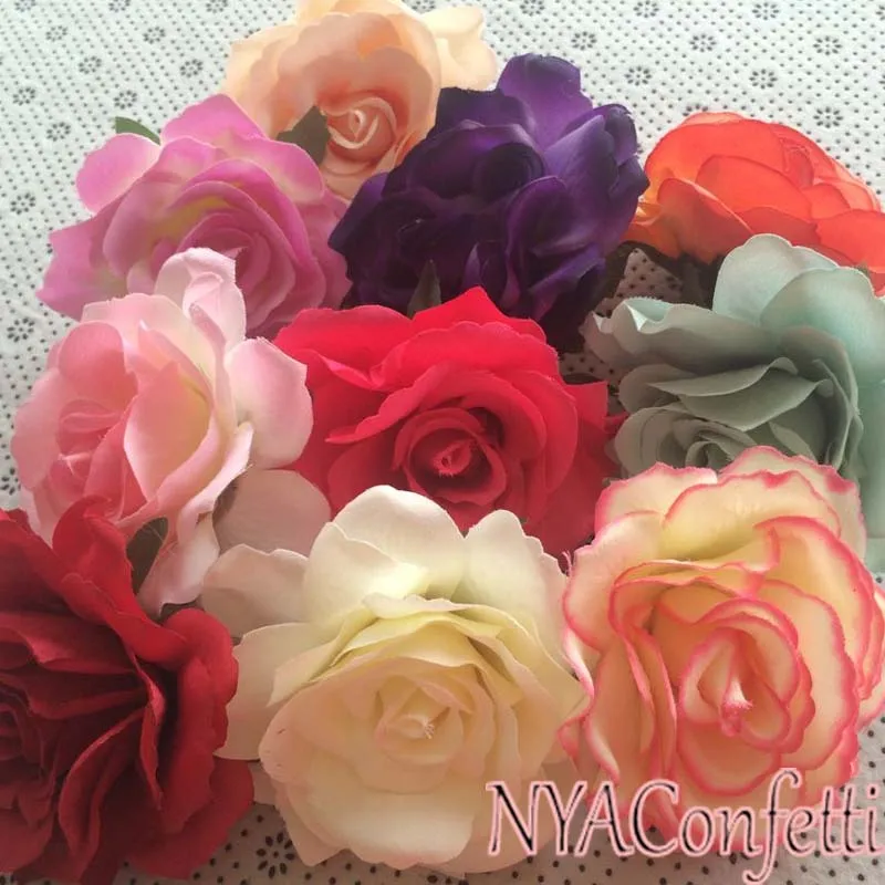 

NYAC, искусственные розы на 10 см, 20 шт.