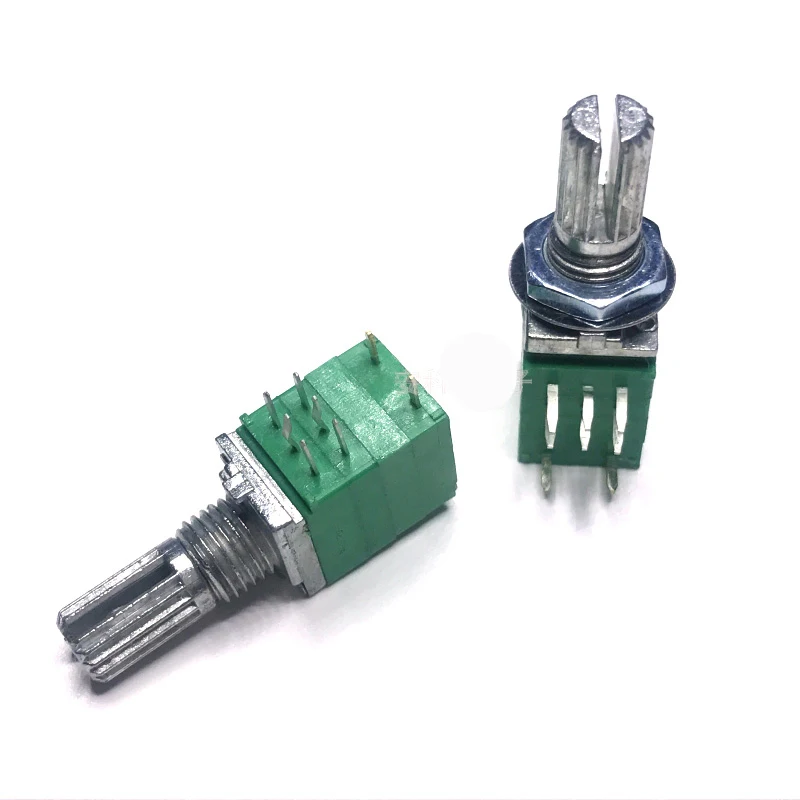 5pcs/lot 8 foot RV097NS B10K dual potentiometer band switch sound/amplifier/seal | Обустройство дома