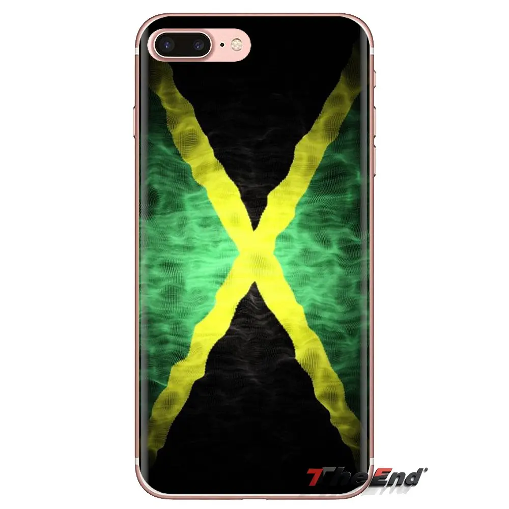 Soft Case Covers For Oneplus 3T 5T 6T Nokia 2 3 5 6 8 9 230 3310 2.1 3.1 5.1 7 Plus 2017 2018 Retro Jamaica National Flag Banner |