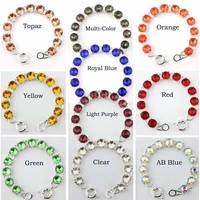 fashion candy classic clear dot glass crystal stone bracelet bangle 2020 for women trendy female jewelry wholesale