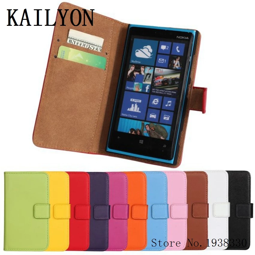 Роскошный чехол-кошелек из натуральной кожи для Nokia Lumia 920 дизайнерский