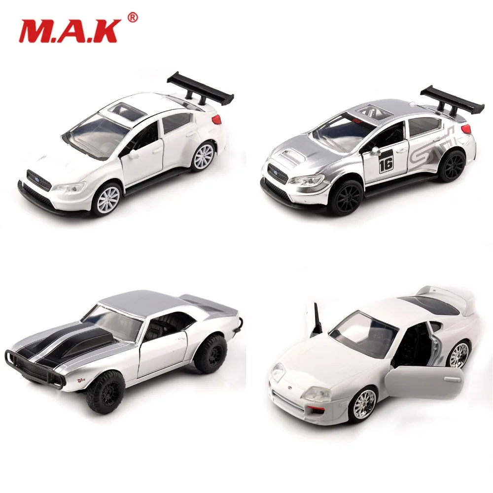 Дешевые игрушки модель автомобиля 1/32 модель автомобиля Игрушечная машина Jada сплав пластик Subaru Chevy Toyota дисплей автомобиль детская коллекция игрушек для подарка
