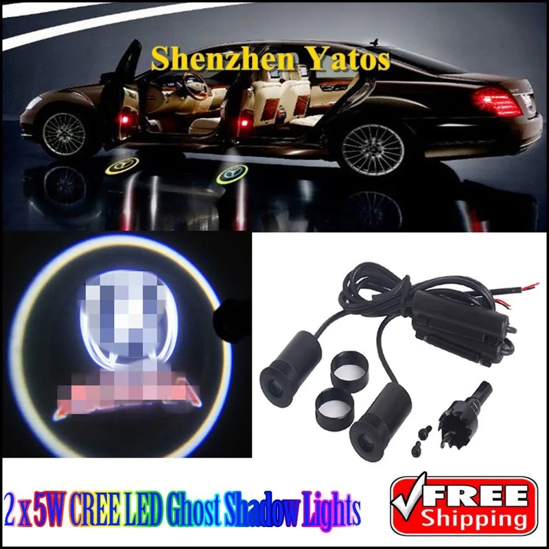 Car Logo Door Light LED Welcome Ghost Shadow Projector Lamp Bulb 4th Generation 12V 5W | Автомобили и мотоциклы