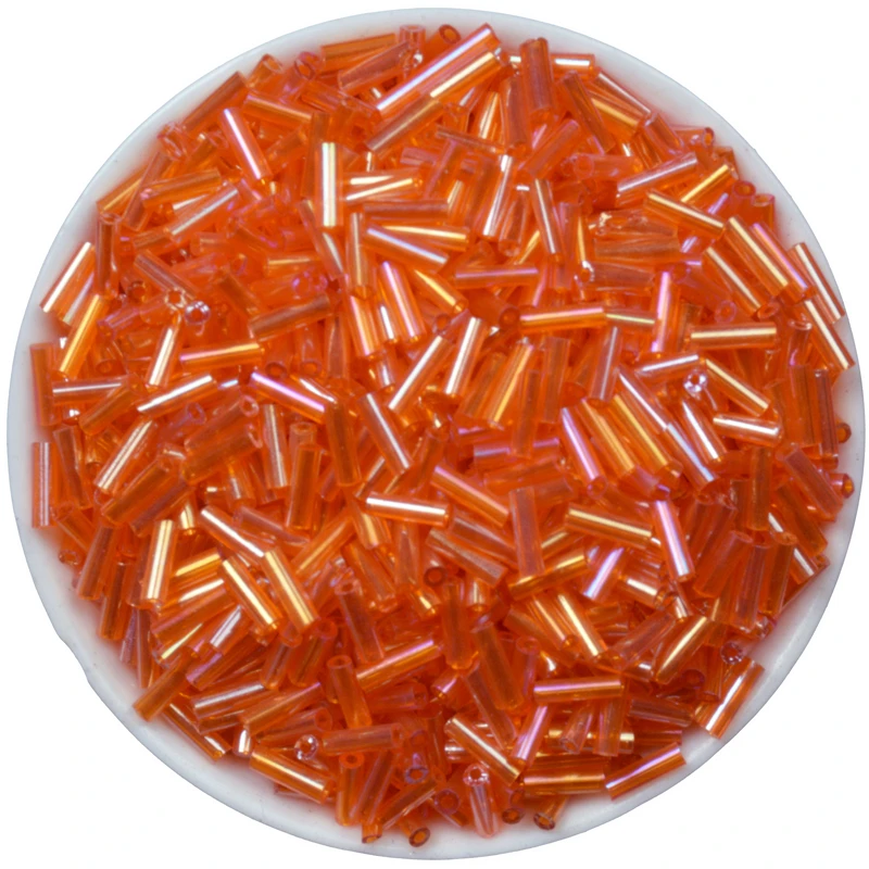 500 шт Размер 2х6 мм стекляруса Рассыпчатая трубка Leptospira бисер для