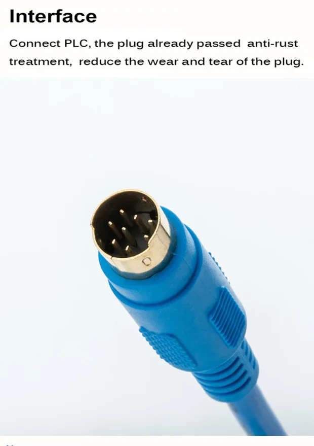 USB SC09 FX адаптер подходит для Mitsubishi серии FX PLC USB-SC09-FX Кабель для программирования