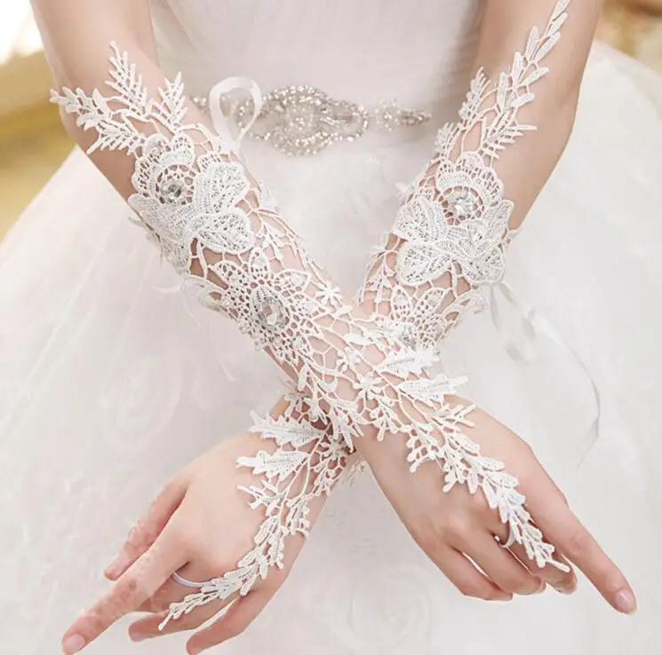 Высококачественные длинные кружевные свадебные перчатки|gloves gloves|gloves longglove wedding