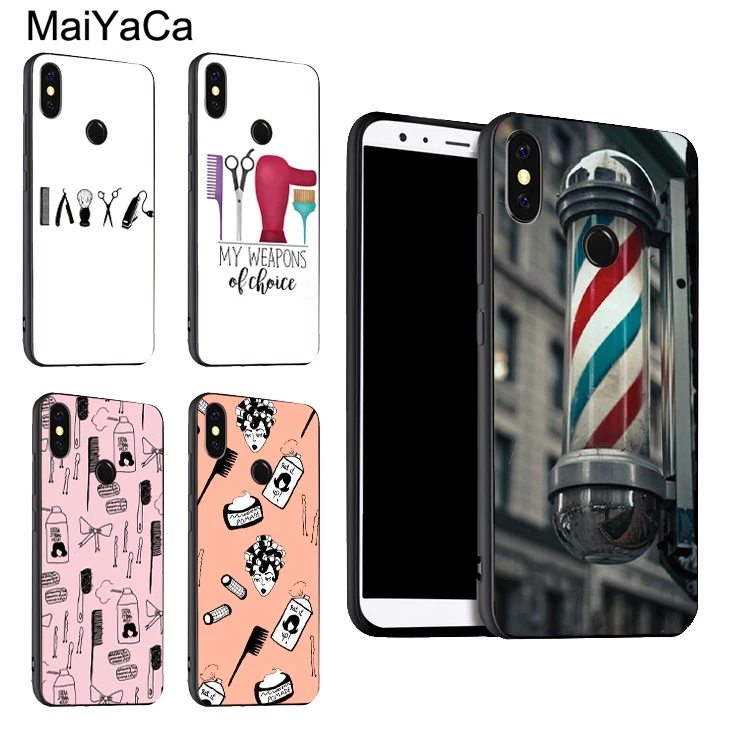 Парикмахерская расческа парикмахерская для POCO X3 F2 чехол Red mi Note 9 Pro 8 7 8T 9S 9A 9C Mi 10 Lite