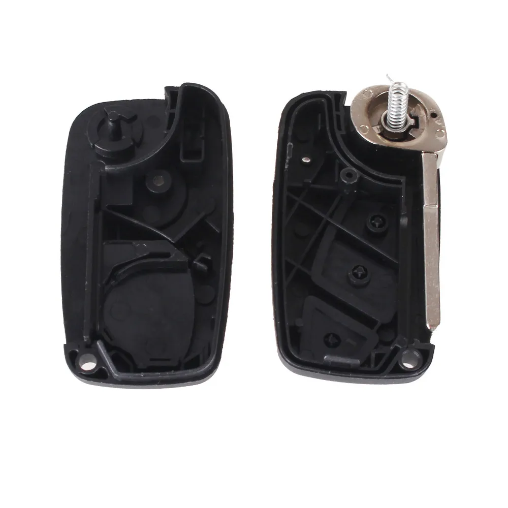 KEYYOU 10X 3 кнопки 3 BTN для FIAT 3 кнопки Punto Ducato Stilo, Panda Флип складной дистанционный Автомобильный ключ оболочки случае SIP22 лезвие