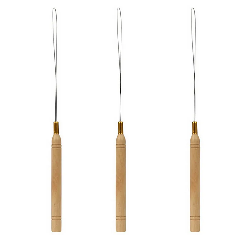 Набор для наращивания волос устройство вытягивания с микрокольцами и бусинами