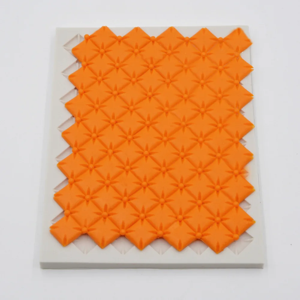 Мини непрерывного лоскутного шитья торта границы украшения силиконовые формы