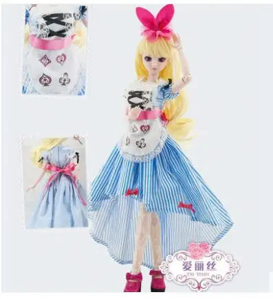 1/4 50 см 18 &quotполный набор с косметикой BJD кукла inch 19 шарнирной куклы игрушка сделай