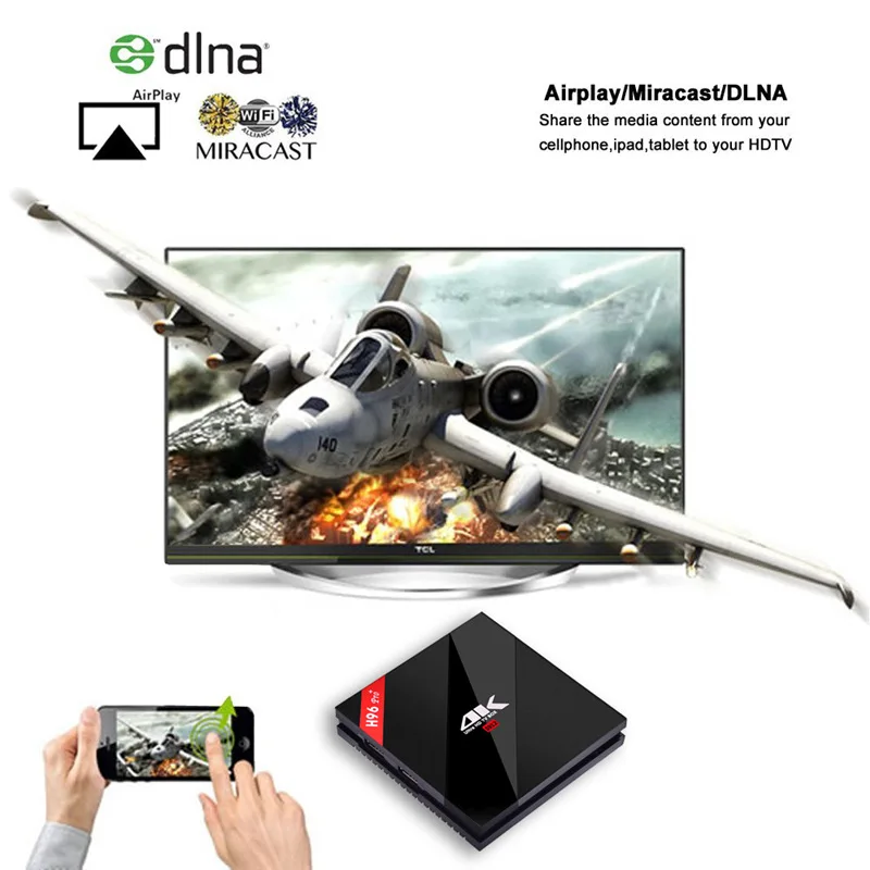 ТВ-приставка Android 7 1 s912 Многоязычная смарт-ТВ приставка 3D игровой Пульт 2 + 16 Гб 4K