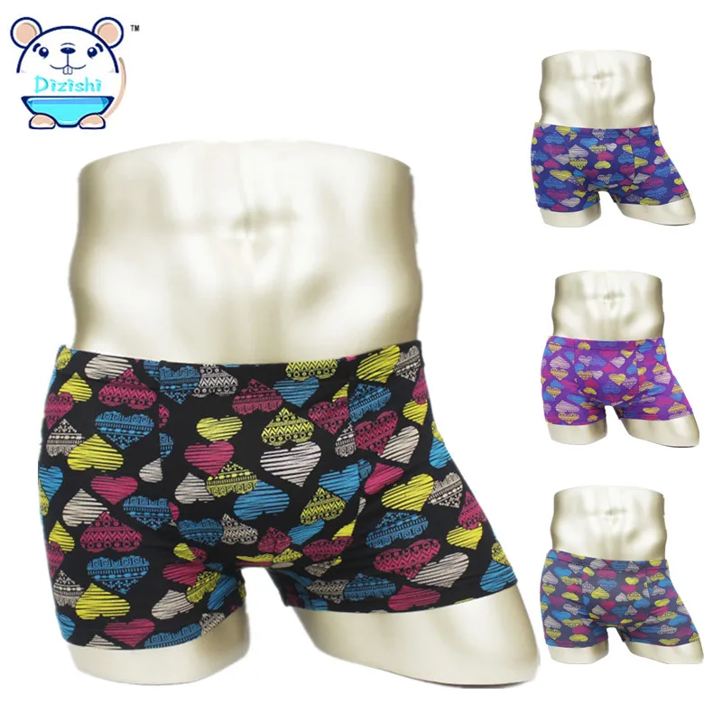 style 7 4 шт./партия, нижнее белье для больших детей Новинка года, мужские трусы для мальчиков-подростков Популярные трусы-боксеры для студентов, одежда для маленьких детей 12 T-20T - Цвет: style 7