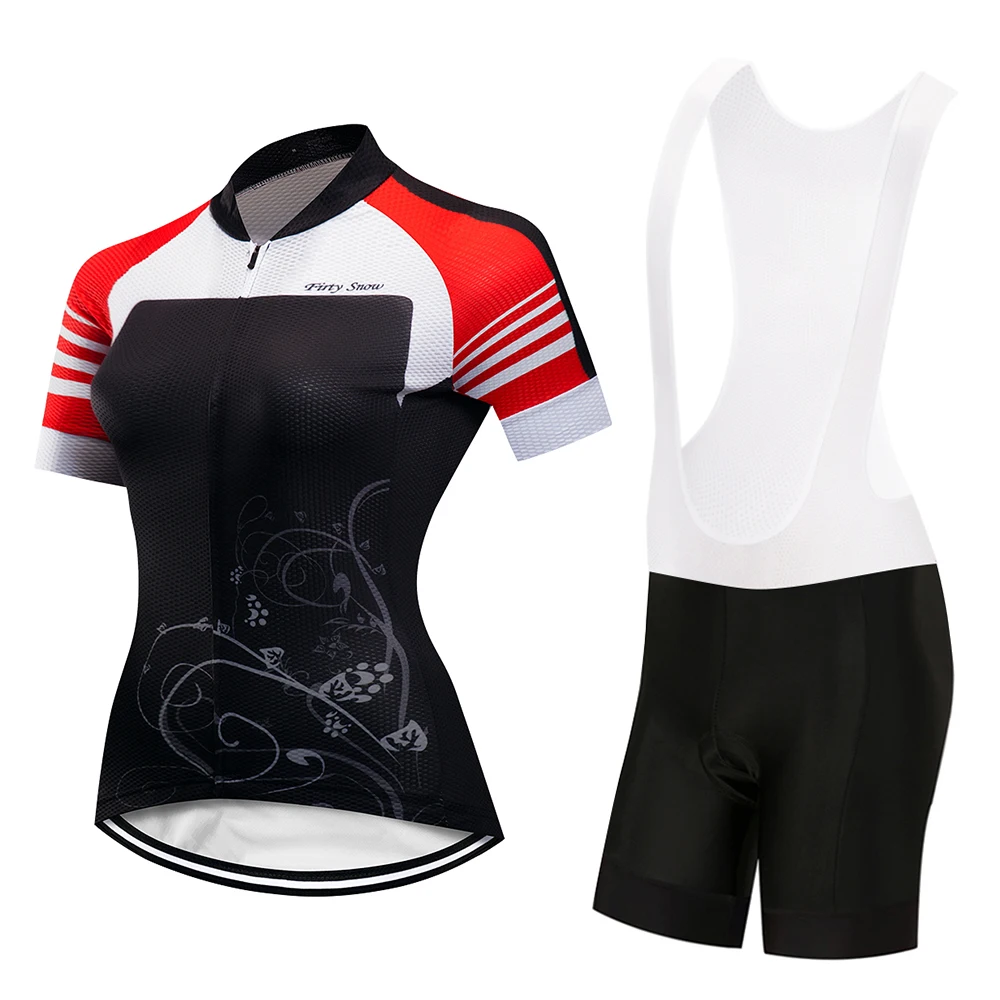 Firty snow New Pro велосипедные трикотажные наборы Ropa Ciclismo дышащая женская велосипедная