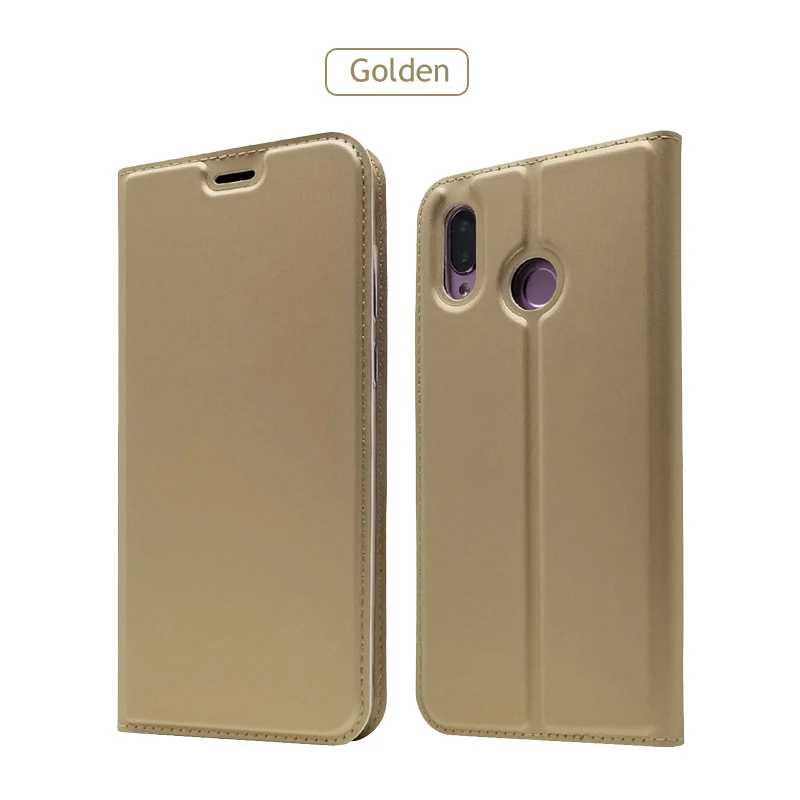 Чехол для Huawei Honor Play из мягкой искусственной кожи с подставкой и отделением для карт, кожаный флип-чехол, чехол для Huawei Honor Play, чехол 6,3"