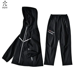 Детские комплекты, новый дизайн, ветрозащитные и непромокаемые спортивные комплекты для мальчиков, безопасные и модные детские комплекты, одежда