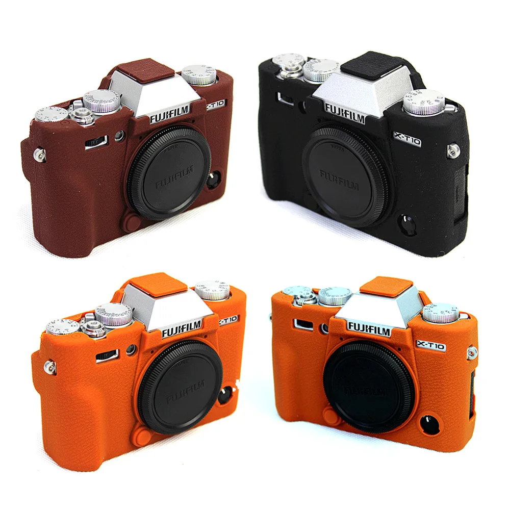 Новый горячий силиконовый чехол для камеры Sorf сумка Fujifilm Fuji XT10 X-T10 резиновый