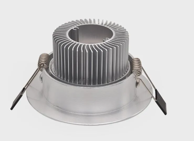 50 шт./лот сверхъяркий Встраиваемый светодиодный потолочный светильник COB 3 Вт 5 7 12