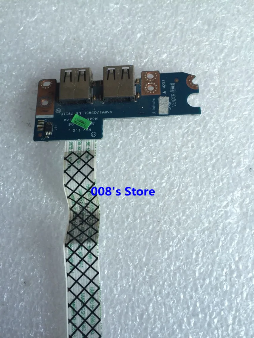 USB 2 0 доска LS-7911P кабель Разъем для Acer Aspire E1-521 E1-531 E1-571 5750 5750g 5755 5755G 5350 5350G P253-E Q5WS1 V5WC1 |
