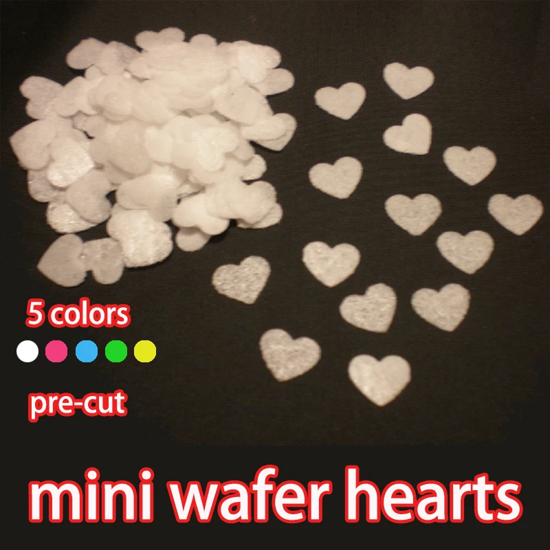 

Съедобные милые сердца, предварительно вырезанные вафли, топперы для капкейков, украшение для торта, съедобная бумага для украшения кексов,...