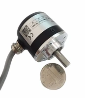 cheap 38mm motor speed sensor 360 500 1024 pulse incremental linear encoder npn open collector shaft encoder