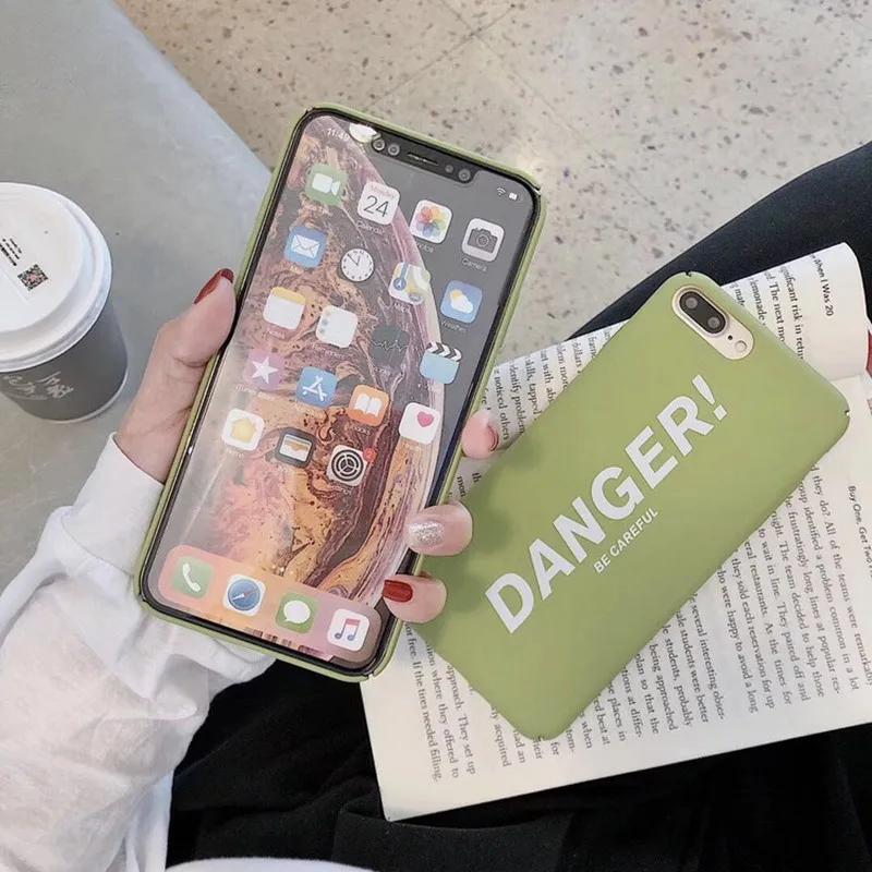 Чехол для телефона с надписью Matcha tea green модный силиконовый чехол iPhone 7 6 6S 8 Plus X XR Xs