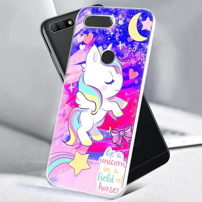 Горячие мой Единорог Агнес Мягкий силиконовый чехол для телефона для huawei Honor 20 20i 10 9 8 Lite 8X 8C 8A 8S фотоаппаратов моментальной печати 7S 7A Pro вид 20 Модный чехол с принтом"