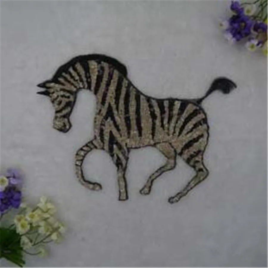 Аксессуары для одежды вышитые нашивки с блестками футболка шитье байкерские