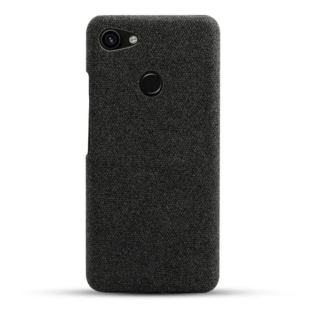 Для Google Pixel 3A 3A XL 3 3 XL чехол тонкий ретро тканые ткани жесткий чехол из поликарбоната для Google Pixel 2 2 XL 4 4 XL чехол противоударный