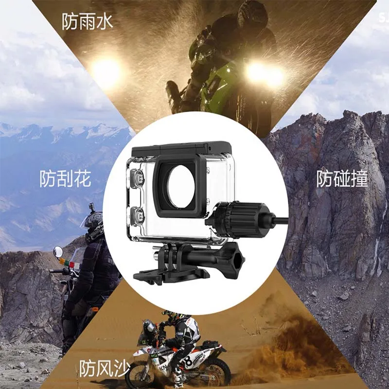 Водонепроницаемый чехол для SJ7 STAR спортивной экшн камеры SJCAM Star аксессуары с USB