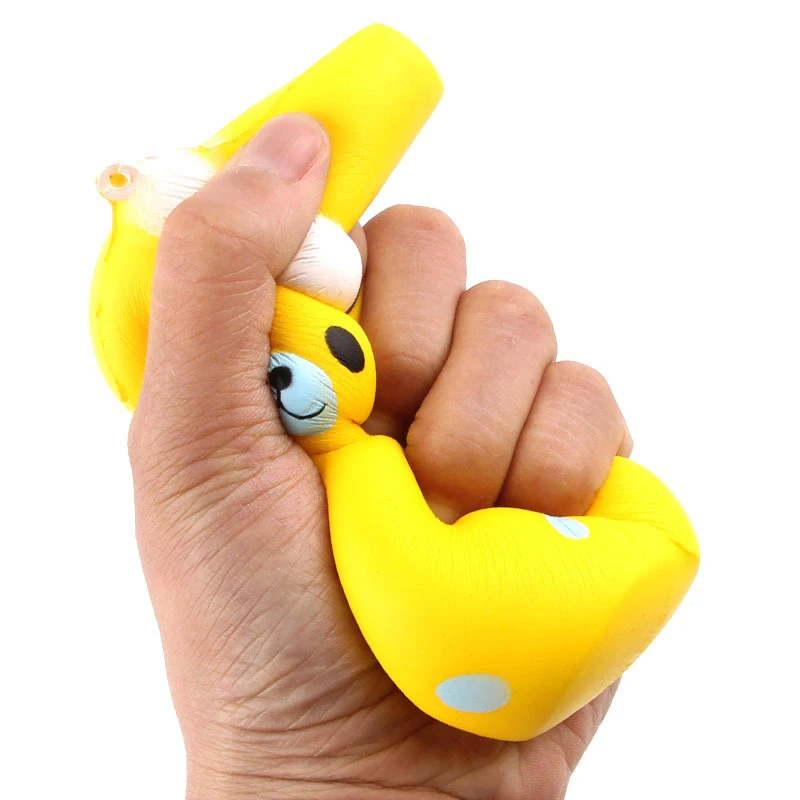 14 см снимает стресс Kawaii Jumbo милые оригинальные поддельные кетчуп мультфильм
