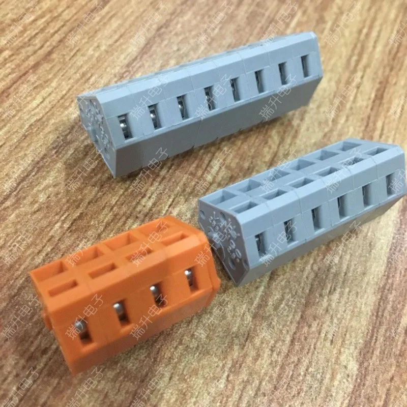 Бесплатная доставка VG256 пружинная печатная плата PCB терминалы 4Pin 10 шт./лот |