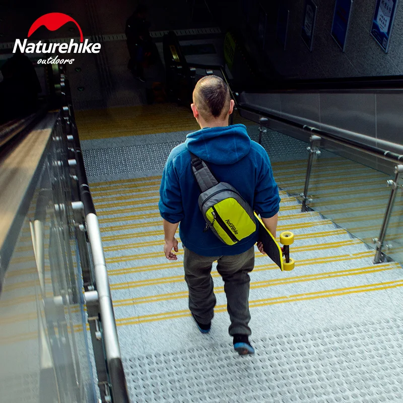 NatureHike слинг влагонепроницаемый рюкзак открытый плечо грудь пакет Unbalance сумка