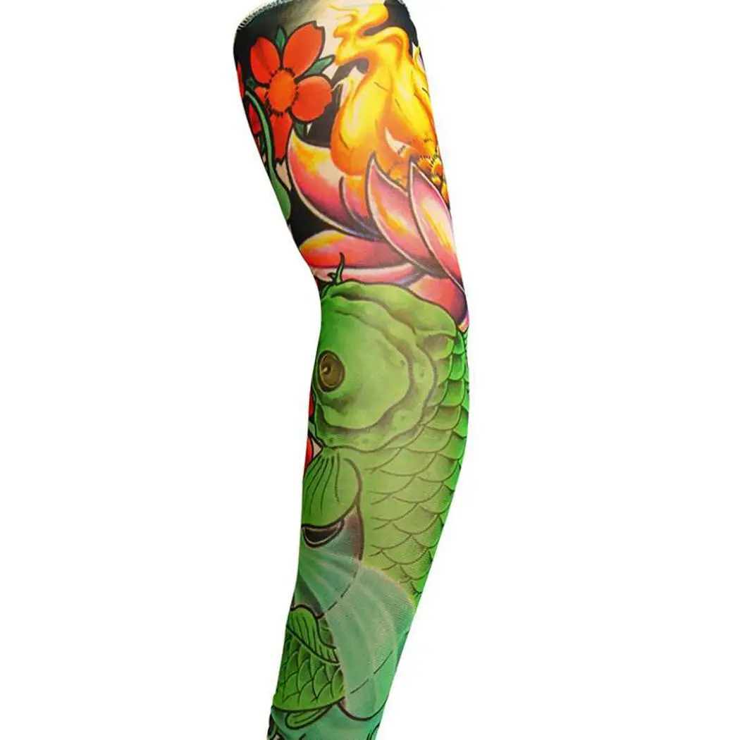 1 шт. рукав для татуировки велосипедный солнцезащитный крем длинная манжета рук