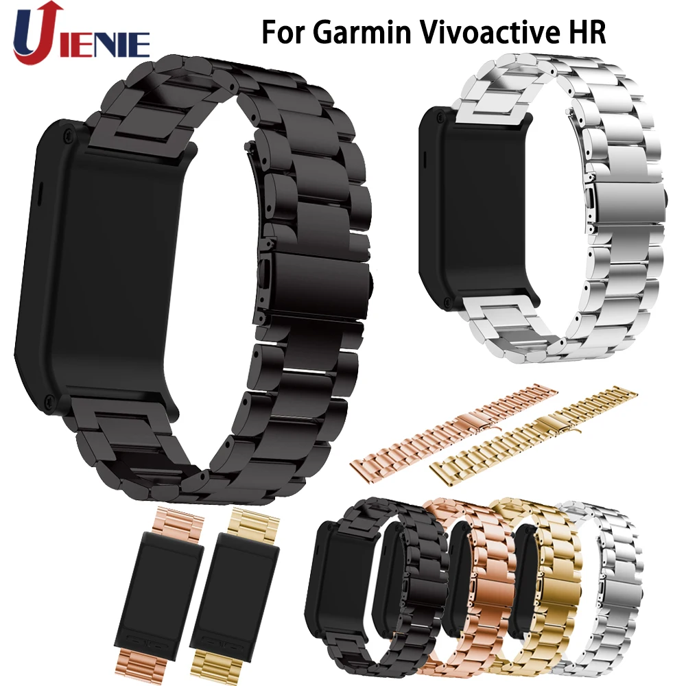 Ремешок для часов Garmin Vivoactive HR Смарт часы металлический браслет из нержавеющей