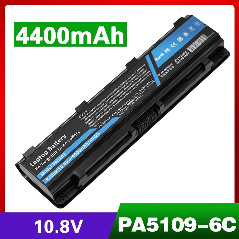 

ApexWay 10.8v for toshiba C40 C45 C50T C50 C55 C70 C75 C75DT PA5108U-1BRS PA5109U-1BRS PA5110U-1BRS PABAS271 PABAS272 PABAS273