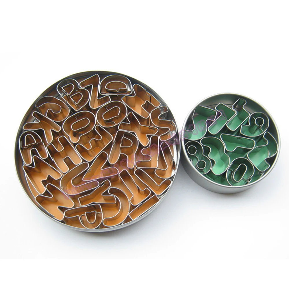 26 Английских Букв форма для печенья из нержавеющей стали овощей выпечки ананаса