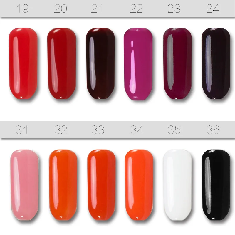 Mshare гель лаки для ногтей распродажа Гели красное вино Цвет серии GelPolish УФ наконец