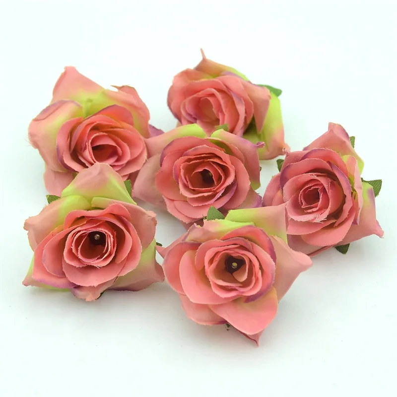 

Искусственные белые розы шелковые цветы Nanairo 100 шт