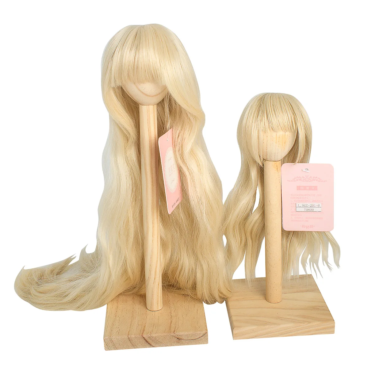 Bjd кукла чистый цвет золотой Liuhai длинные вьющиеся волосы 15*100 см 1 шт. ряд высокая