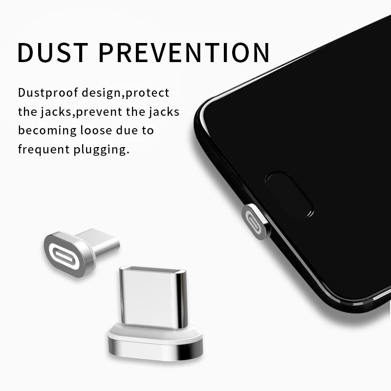Магнитный usb type-C адаптер для мобильных телефонов A.S для устройств Android USB C зарядное устройство для передачи данных type-C адаптер для samsung/Xiaomi/huawei
