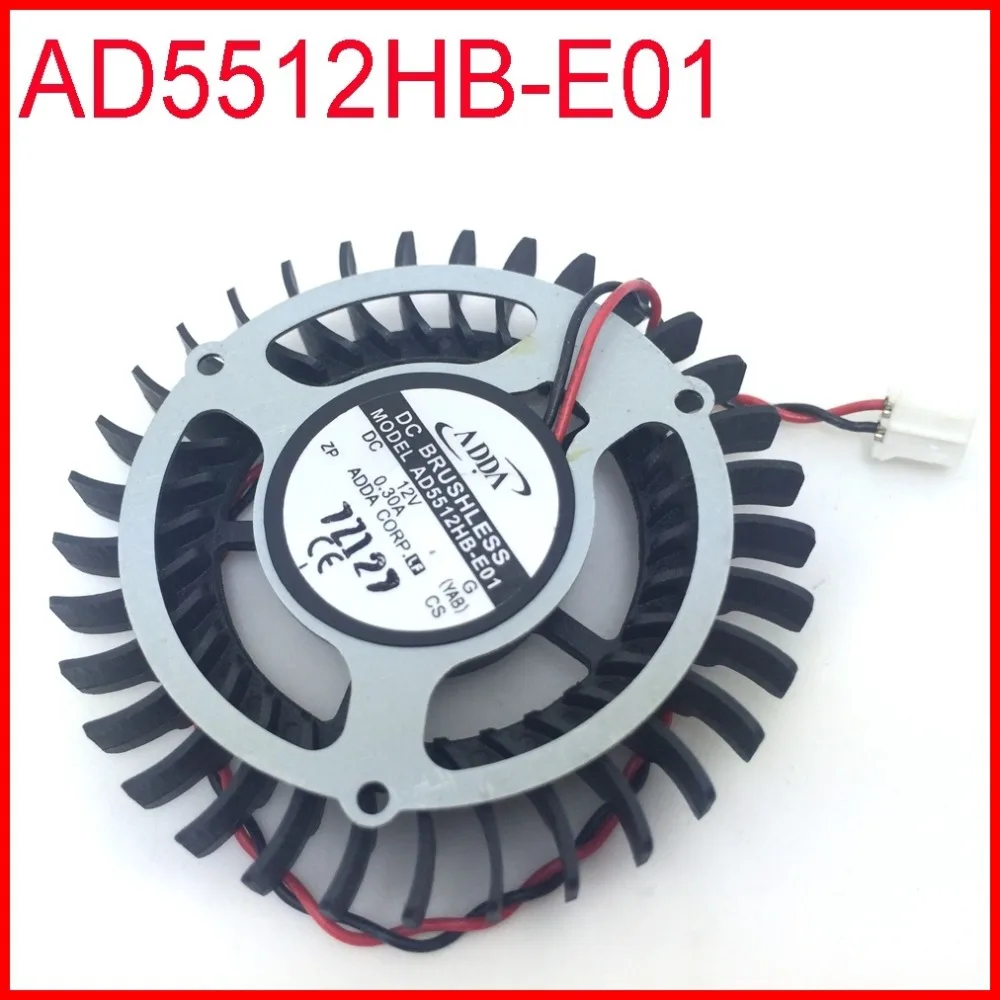 AD5512HB-E01 55 мм 4Pin 35x35x35 мм VGA вентилятор видеокарты для охлаждения графической карты ATI