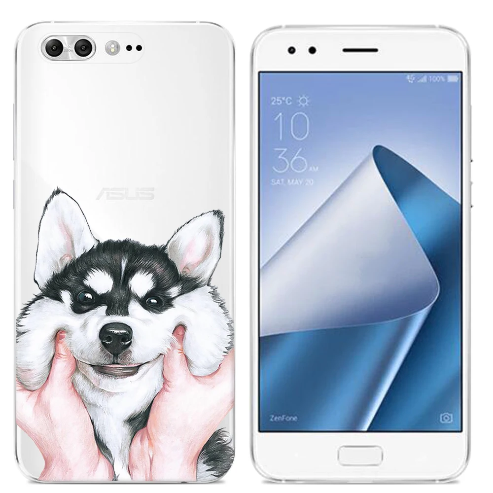 Мягкий чехол для телефона Asus Zenfone 4 Pro ZS551KL 5 дюйма стильный дизайн цветная