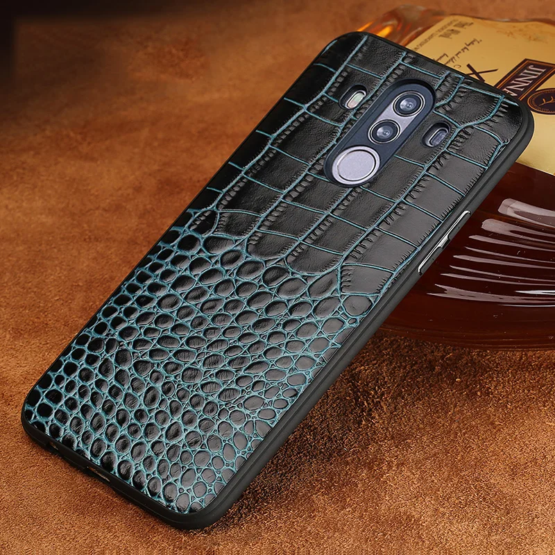 For Huawei Mate 10 LANGSIDI Top Genuine Leather Back Cover Phone Case Pro Luxury Mobile | Мобильные телефоны и аксессуары