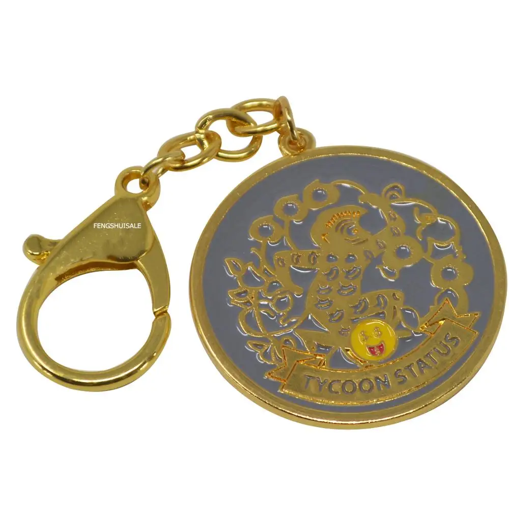 Fengshui 12 животных желаний Geanting брелок для ключей с амулетом (обезьяна)|Статуэтки и